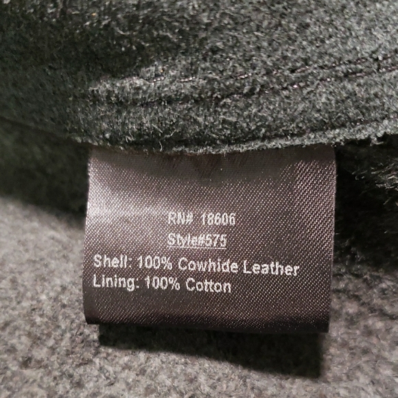 Schott NYC Perfecto Men's Leather Delivery Jacket, New With Original Tags. - Picture 8 of 11